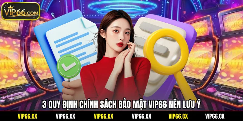 3 Quy định chính sách bảo mật Vip66 nên lưu ý