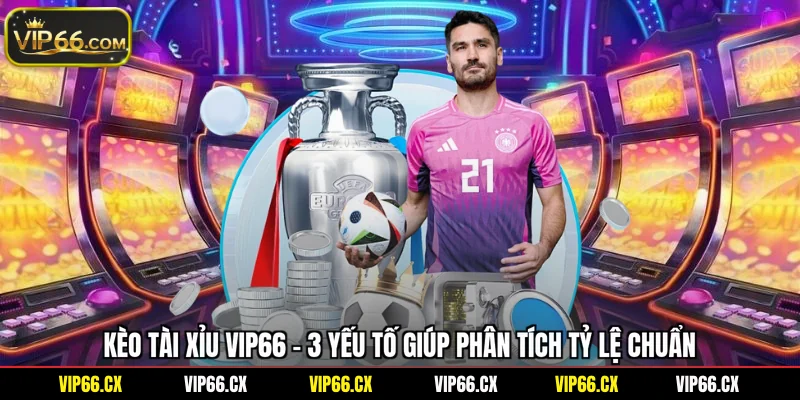 Kèo Tài Xỉu Vip66 - 3 Yếu Tố Giúp Phân Tích Tỷ Lệ Chuẩn