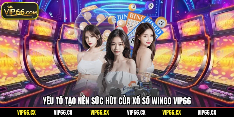 Yếu tố tạo nên sức hút của xổ số wingo Vip66